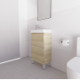 Forest timber Light oak MDF Free Standing Mini Vanity 450 Forest timber Light oak MDF Free Standing Mini Vanity 450